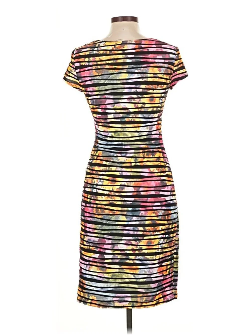 Joseph Ribkoff Ruched Bodycon Dress – Size 10 - Picture 4 of 7